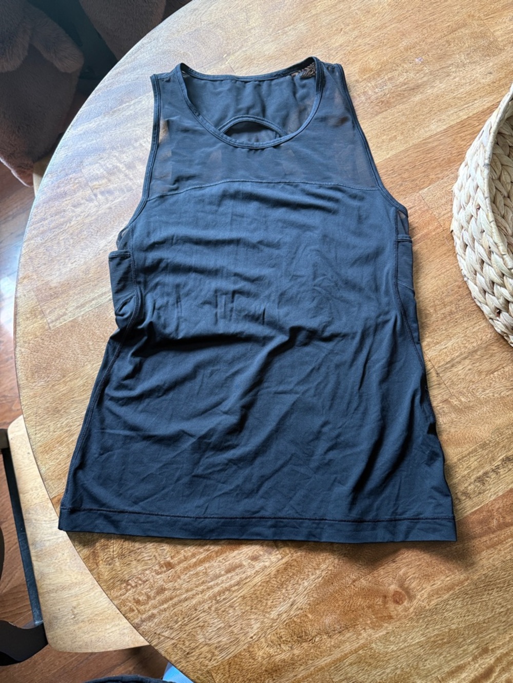 lululemon athletica Black Sleeveless Performance Tank